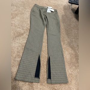 NWT A.L.C. Javier Slit Flare Pants